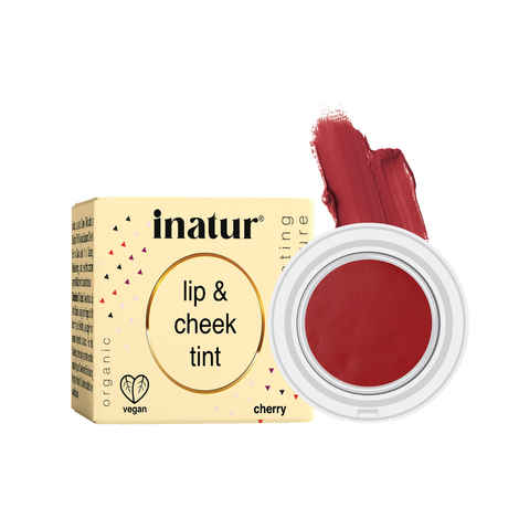 Buy Inatur Lip and Cheek Tint Cherry (4 gm) - Purplle