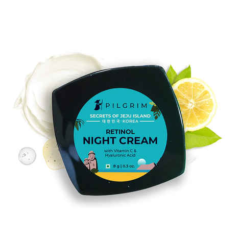 Pilgrim Retinol Night Cream with Vitamin C (8 gm)