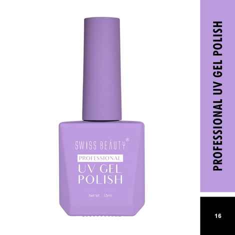 Buy Swiss Beauty Professional UV Gel Nail Polish -16 - Purplle
