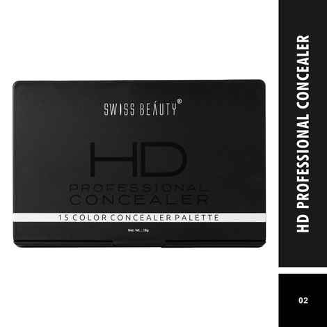 Buy Swiss Beauty HD Professional Concealer Palette 18 gm - Purplle