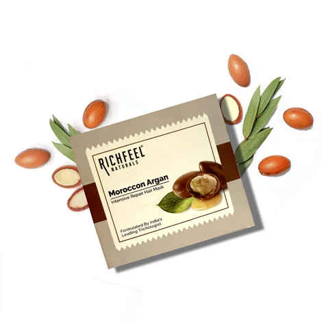 Buy Richfeel Moroccan Argan Hair Mask (100 gm) - Purplle
