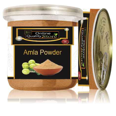 Buy Online Quality Store Amla Powder - 100 g |Amla powder |Organic Amla Indian Gooseberry Powder for Hair and skin |amla powder for hair growth organic |indian gooseberry {jar_Amla_100g} - Purplle
