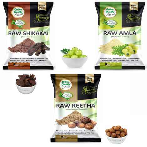 Buy Online Quality Store reetha amla shikakai combo raw form |raw reetha for hair |Aritha|Reetha|Ritha|Soapnuts (Sapindus Mukorossi) |Indian Gooseberry,300 gm{raw_Ritha_amla_Shai_300} - Purplle