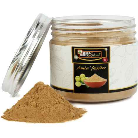 Buy Online Quality Store Amla Powder - 150 g |Amla powder |Organic Amla Indian Gooseberry Powder for Hair and skin |amla powder for hair growth organic |indian gooseberry {jar_Amla_150g} - Purplle