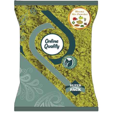 Online Quality Store Henna Mix Powder - 800 g|Mehndi mix powder for body art, beard,hand|henna mix mehandi powder for hair,prem dulhan{Heena_Mix_Powder_800 gm}
