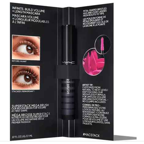 Buy M.A.C Stack Deluxe Sample with Normal Brush - Purplle