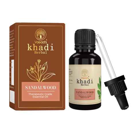 Buy Vagad's Khadi Herbal Gramodaya Sandalwood Essential Oil, 15 ml - Purplle