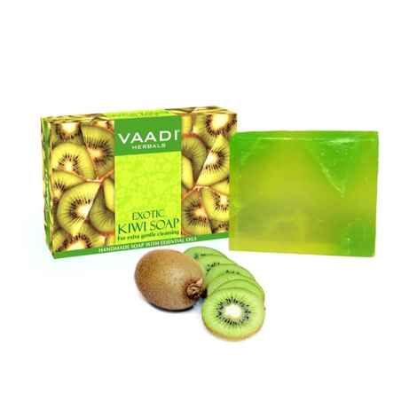 Buy vaadi Herbals Exotic Kiwi Soap For Extra Gentle Cleansing (75 g) - Purplle