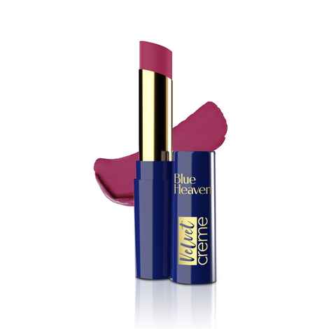 Buy Blue Heaven Velvet Creme Lipstick, Pink Divine, 3.5gm - Purplle