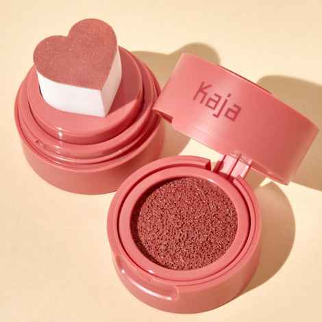 Buy KAJA Cheeky Stamp | Blendable Liquid Blush | 03 Bossy - Soft Coral | Cruelty-free, Vegan, Paraben-free, Sulfate-free, Phthalates-free, K-Beauty - Purplle