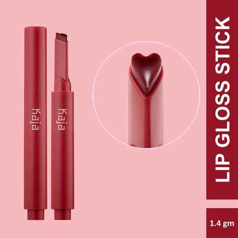 Buy KAJA Heart Melter | Lip Gloss Stick | 01 Too Hot - Flirty cherry red | Cruelty-free, Vegan, Paraben-free, Sulfate-free, Phthalates-free, K-Beauty - Purplle
