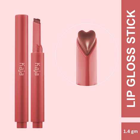 KAJA Heart Melter | Lip Gloss Stick | 03 Crazy 4U - Soft Rosy Mauve | Cruelty-free, Vegan, Paraben-free, Sulfate-free, Phthalates-free, K-Beauty
