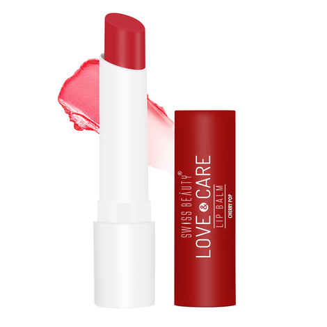 Buy Swiss Beauty Love & Care Lip Balm Cherry Pop (4.5 gm) - Purplle