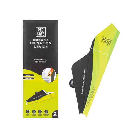 Buy Pee Safe Foldable & Disposable Female Urination Device | For Women, Pregnant Women, Joint Pain Patients & Travelers | Easy To Carry | Reduces The Risk Of UTI | Travel Friendly | Leak-proof | Pack Of 2 - Purplle