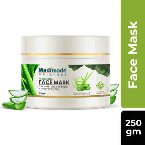 Buy Medimade Aloevera Face Mask - 250 gm - Purplle