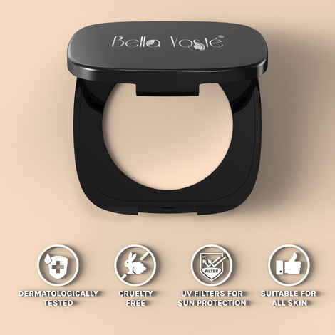 Buy Bella Voste Compact Powder , Mattifies Skin, Shine Control & Oil Absorbing Formula, UV Filters for SUN Protection, Shade - HD02 - IVORY - 9 gm - Purplle