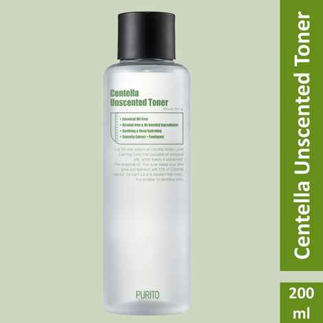 Buy PURITO Centella Unscented Toner (200 ml) | Korean Skin Care - Purplle