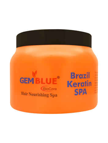 Buy GEMBLUE BIOCARE Brazil Keratin Hair Nourishing Spa (500 gm) - Purplle
