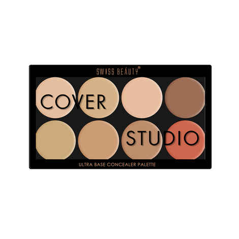 Buy Swiss Beauty Ultra Base Concealer Palette- Multi-01 (19 gm) - Purplle