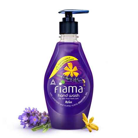 Buy Fiama Relax Moisturising hand wash, Lavender and Ylang Ylang, 400 ml - Purplle