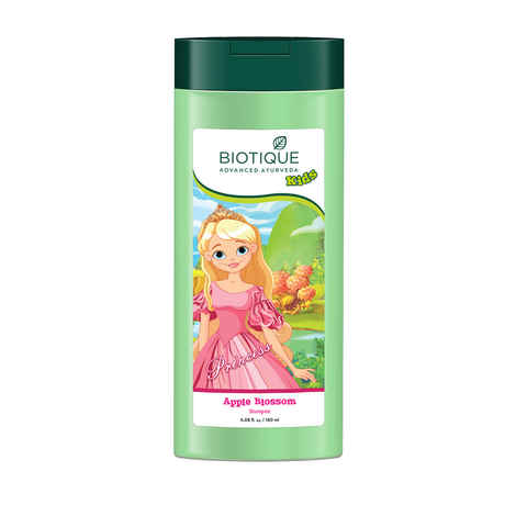Buy Biotique Bio Apple Baby (180 ml) (Shampoo For Disney Kids -Princess) - Purplle