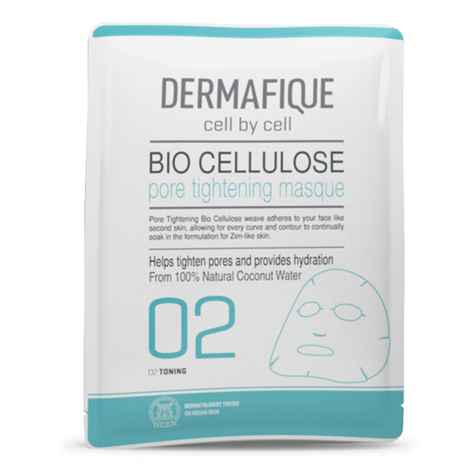 Buy Dermafique Bio Cellulose Pore Tightening Face Mask 1 Pc - Purplle
