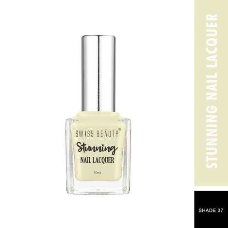 Buy Swiss Beauty Stunning Nail Lacquer 37 Creme Skin (10 ml) - Purplle