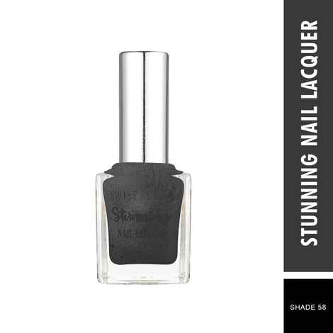 Buy Swiss Beauty Stunning Nail Lacquer 58 Pearl Grey (10 ml) - Purplle