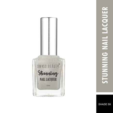 Buy Swiss Beauty Stunning Nail Lacquer 59 Pearl Shine (10 ml) - Purplle