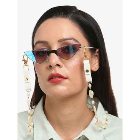 Buy Ruby Raang Mother of Pearl Mask Chain - RUBY M66 - Purplle