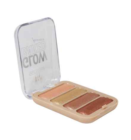 Buy Half N Half Glow Baked Highlighter Powder, Sunset Aura 02 (8 gm) - Purplle