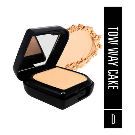 Buy Half N Half 2 Way Compact Powder Cake SPF 20, EPS 20, Shade-D (24gm) - Purplle