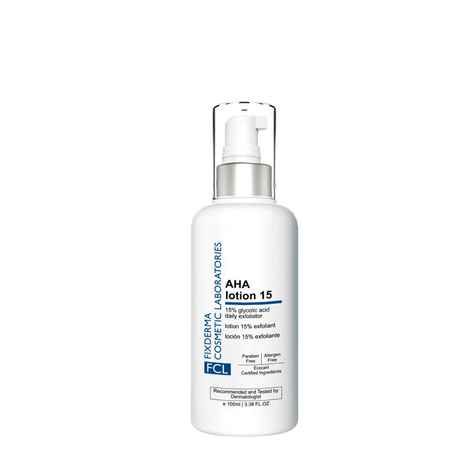 Buy Fixderma Cosmetic Laboratories Aha Lotion 15 Hydrates Skin And Softens Dryness For Brightening And Lightning Skin 100 ml - Purplle