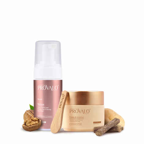 Buy Provalo Anti-Acne And Moisture Lock Essentials Combo For Dry & Sensitive Skin (Women) Combo of 2 - Purplle