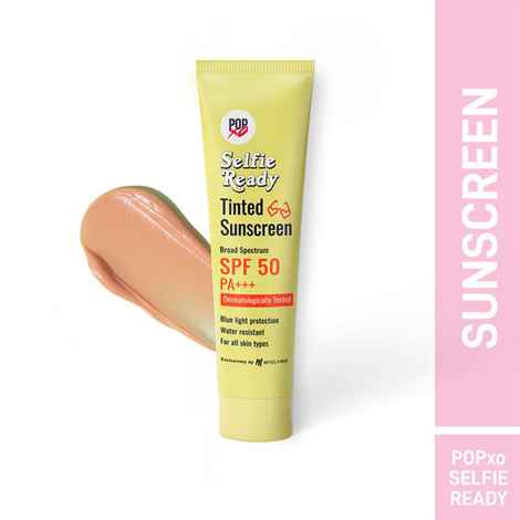 Buy MyGlamm POPxo Selfie-Ready Tinted Sunscreen SPF 50-(30 g) - Purplle