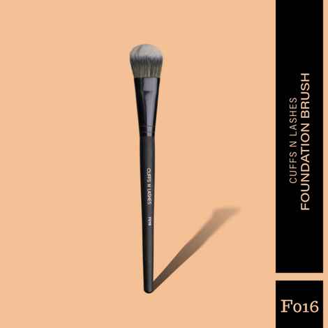 Buy Cuffs N Lashes Makeup Brushes, F016 Foundation Brush - 1 pc - Purplle