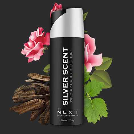 Buy Silver Scent by Next Scented Body Spray 200 ML - For Men and Women - Purplle