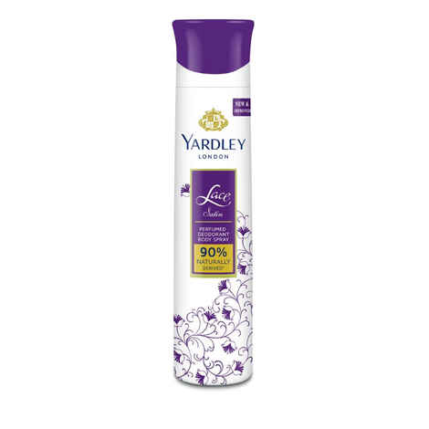 Buy Yardley London Lace Satin Deo 150 ml - Purplle