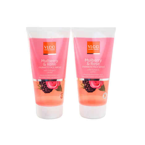 Buy VLCC Mulberry & Rose Facewash (150 ml) (Buy 1 Get 1 Free) - Purplle