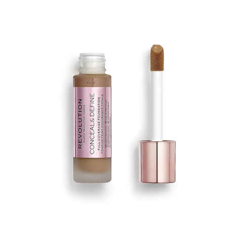 Buy Makeup Revolution Conceal & Define Foundation F12.5 (23 ml) - Purplle