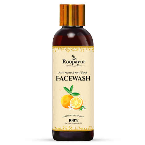 Buy ROOPAYUR ANTI ACNE FACEWASH - Purplle