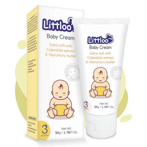 Buy Littloo Moisturizing Baby Cream (50 GM) - Purplle