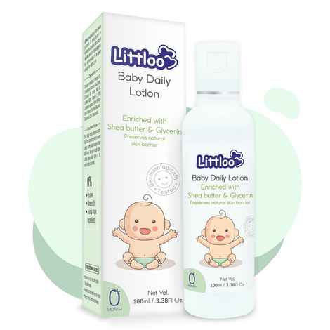 Buy Littloo Baby Daily Lotion (100 ML) - Purplle