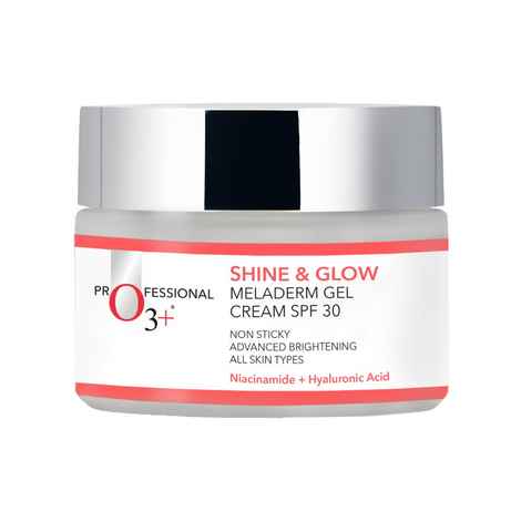 Buy O3+ Shine & Glow Meladerm Gel Cream SPF 30 - Purplle