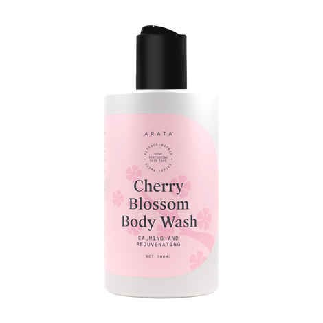 Buy Arata Nourishing Body Wash with Cherry Blossom Fragrance | Daily Calming Body Wash for Men & Women | Gently Cleanses | Natural, Vegan & Cruelty-Free| 300 ml - Purplle