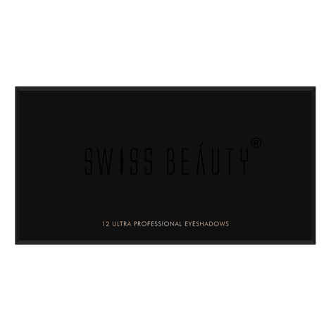 Buy Swiss Beauty Exclusive Eye Color Collection 12 Ultra Professional Eyeshadows 6(10 g) - Purplle