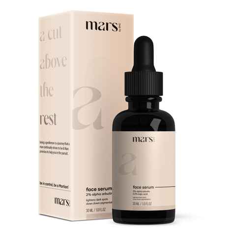 Buy mars by GHC Alpha Arbutin Face Serum For Pigmentation , Acne Marks, Dark Spots & Tan Removal with Kojic Acid & Hyaluronic Acid , 30 ml - Purplle