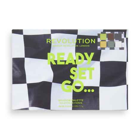 Buy Makeup Revolution Power Eyeshadow Palette Ready Set Go 6.6 GM - Purplle