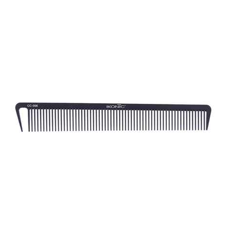 IKONIC PROFESSIONAL CARBON COMB - CC06 BLACK - 1 Pc