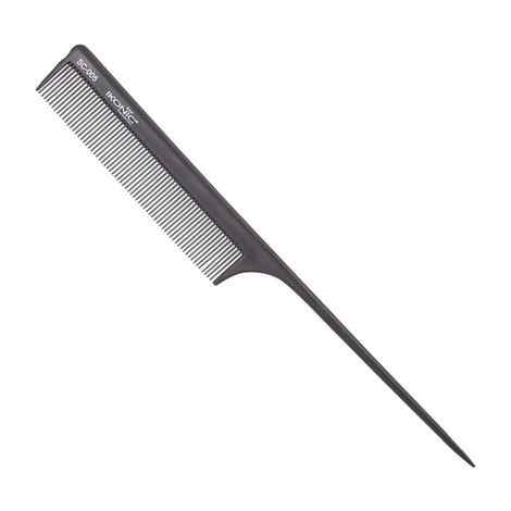 Buy Ikonic Silicon Heat Resistant Comb - 005 Grey - Purplle